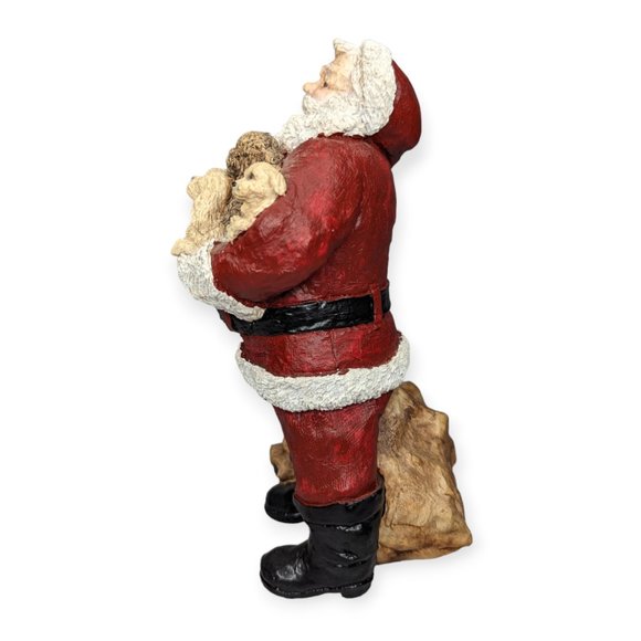 Vintage United Design Legends of Santa Clause Kris Kringle with Puppies Figure - Picture 7 of 13